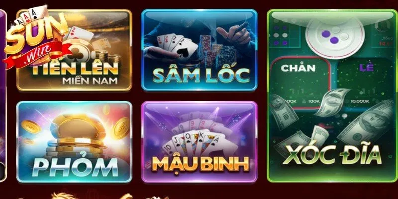Sảnh came bài Sunwin lại thu hút được số lượng lớn người chơi tham gia